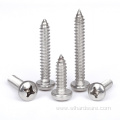 SS304 SS316 Stainless Steel Pan Head Tapping Screws